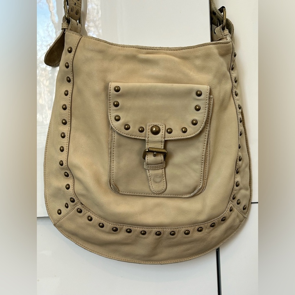 Linea Pelle leather bag in beige